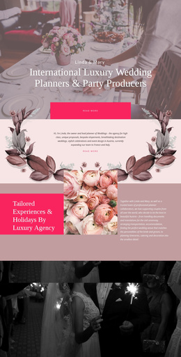 Layout Functionality For Luxury Wedding Producers