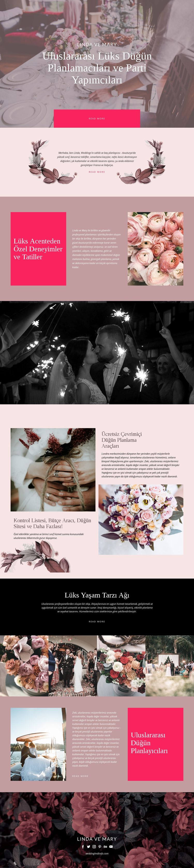 Lüks Düğün WordPress Teması