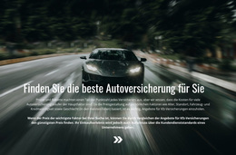 Versicherung Für Ihr Auto – Gebrauchsfertiges WordPress-Theme