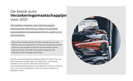 WordPress-Site Voor Beste Autoverzekering