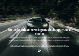 Verzekering Voor Uw Auto - Prachtige Websitebouwer