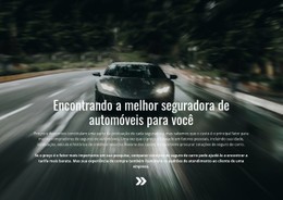 Seguro Para Seu Carro - Melhor Modelo CSS