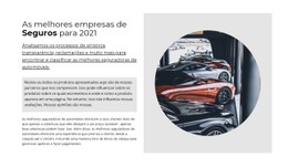 Melhor Seguro De Carro Modelo CSS De Tabela