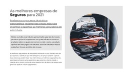 HTML5 Responsivo Para Melhor Seguro De Carro