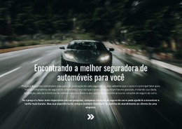 Modelo Incrível De Uma Página Para Seguro Para Seu Carro