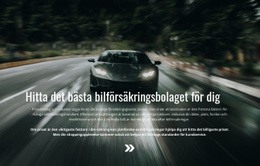 Försäkring För Din Bil - Nedladdning Av Webbplatsmall