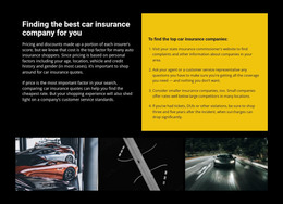 Car Insurance - Best Free WordPress Theme