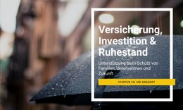 Versicherungsinvestition Und Ruhestand