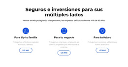 Seguros E Inversiones - Fantástico Tema De WordPress