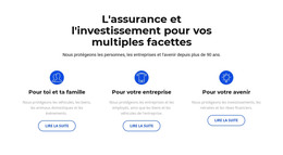 Assurance Et Investissement - Modèle Gratuit