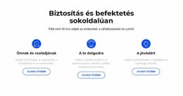 Biztosítás És Befektetés – Fantasztikus WordPress Téma