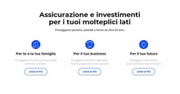 Progettazione Di Siti Web Multiuso Per Assicurazione E Investimento