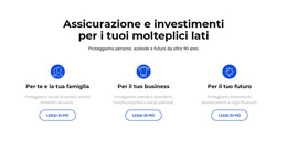 Assicurazione E Investimento - Modello Gratuito