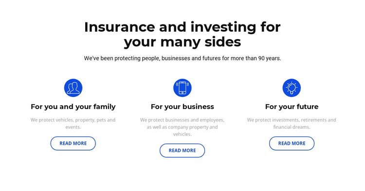 Insurance and investment Joomla Template