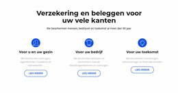 Verzekering En Investeringen - Prachtige Joomla-Sjabloon