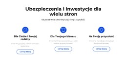 Ubezpieczenia I Inwestycje Podstawowy Szablon HTML Z CSS