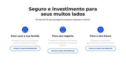 Seguro E Investimento - Modelo Customizável