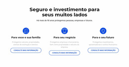 Seguro E Investimento - Modelo De Site Joomla