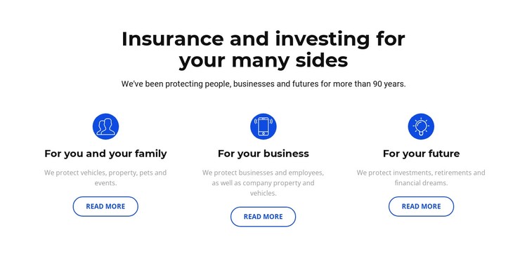 Insurance and investment Static Site Generator