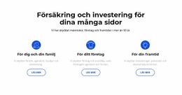 Försäkring Och Investering - Gratis Mall