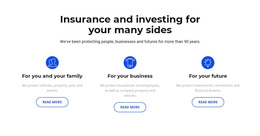 Insurance And Investment - Customizable Template