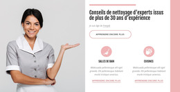 Conseils De Nettoyage D'Experts – Site Web De Commerce Électronique
