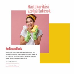 Ingyenes CSS Háztakarító Cég Számára
