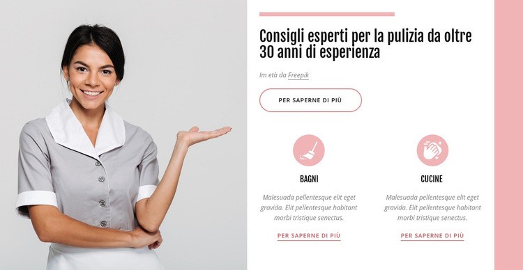 Suggerimenti per la pulizia di esperti Costruttore di siti web HTML