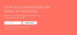 Creador De Sitios Web Premium Para Cree Su Primera Base De Datos En Minutos