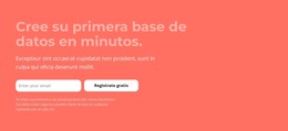 Cree Su Primera Base De Datos En Minutos - Mejor Plantilla De Sitio Web