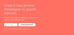 Generatore Di Siti Web Premium Per Crea Il Tuo Primo Database In Pochi Minuti