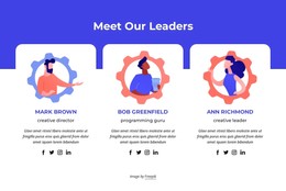 Awesome Static Site Generator For Meet Our Top Leaders