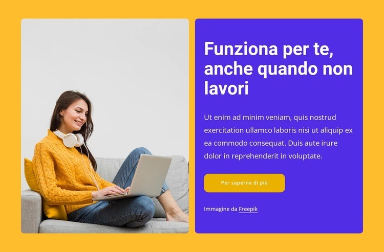 Assaggiamo ciò che costruiamo Costruttore di siti web HTML