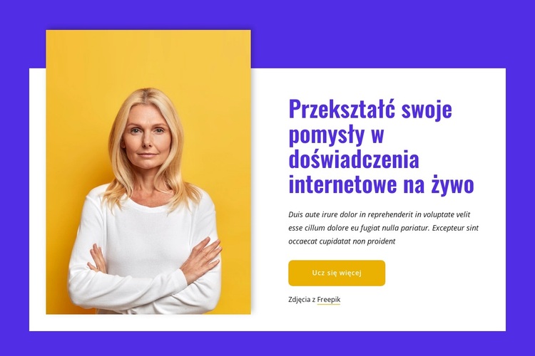 Widzimy piękne w prostych słowach Motyw WordPress