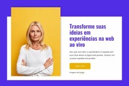 Um Design De Site Exclusivo Para Vemos Bonito No Simples