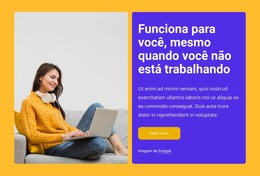 Nós Provamos O Que Construímos - Melhor Design De Modelo De Site