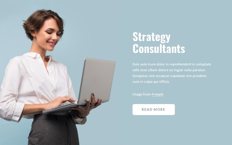 Leading advisory firm CSS Template