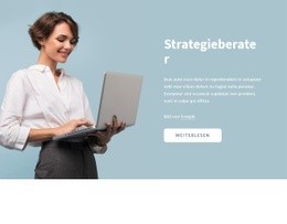 HTML5-Vorlage Führendes Beratungsunternehmen Für Jedes Gerät