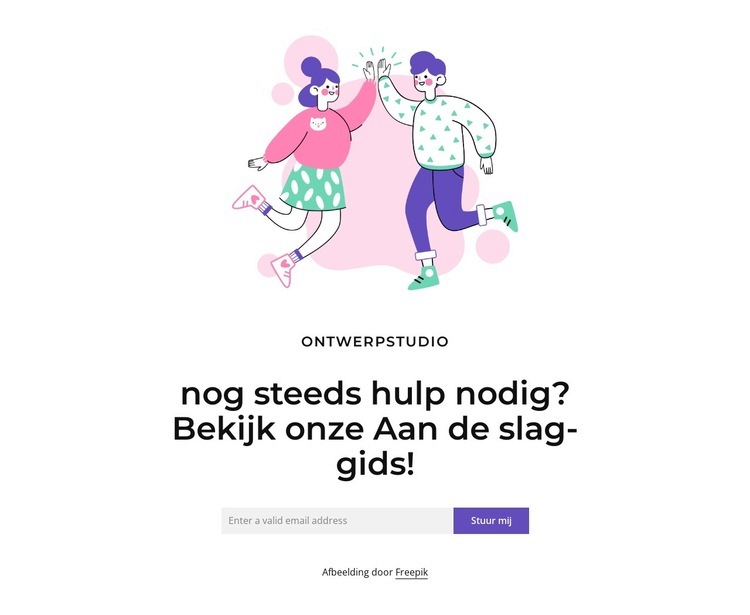 Digitaal bureau dat functionele webproducten maakt Website ontwerp