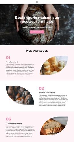 Disposition CSS Pour Atelier De Confiserie