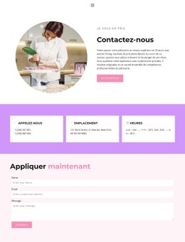 Page De Contact