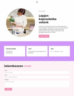 Kapcsolatfelvételi Oldal