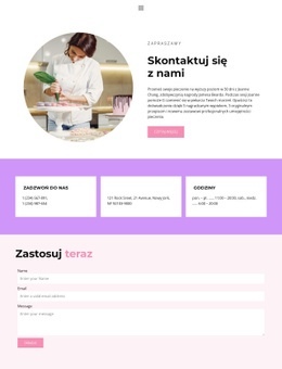 Adresy Cukierni - Responsywny Projekt Strony Internetowej