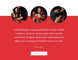 3 Obrázky A Text – Profesionální Šablona Webu