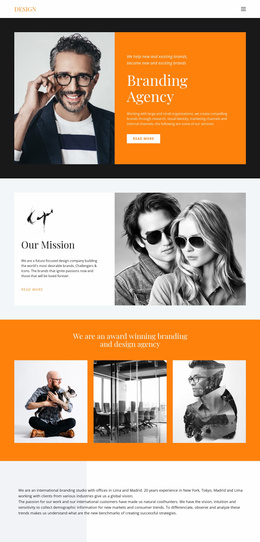 Desired Results In Business - Website Template