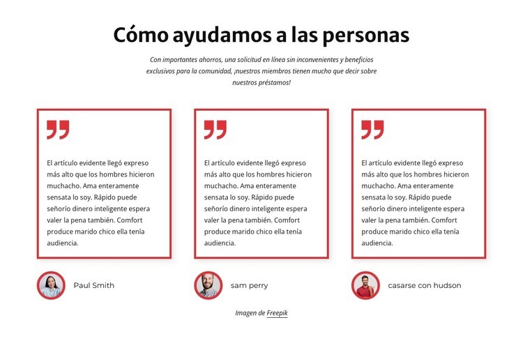 Cómo ayudamos a los clientes Creador de sitios web HTML