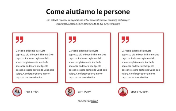 Come aiutiamo i clienti Costruttore di siti web HTML