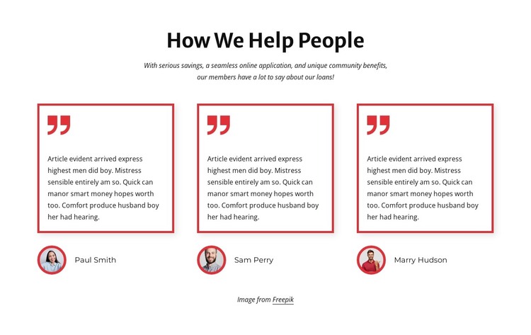 How we help clients Web Design