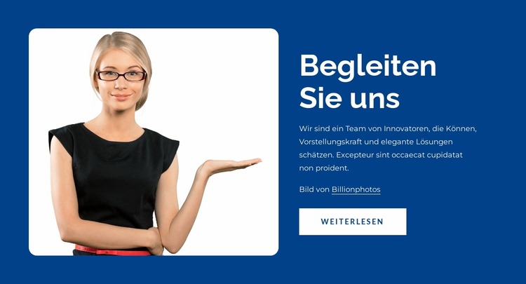 Bietet einen High-End-Service Joomla Vorlage