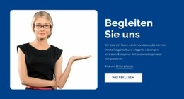 Bestes Zielseitendesign Für Bietet Einen High-End-Service